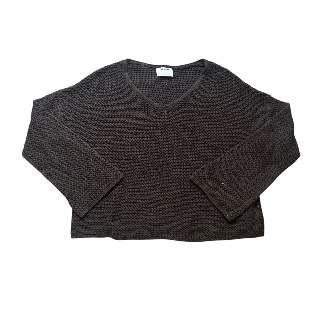 Dark Grey Old Navy Knit Sweater